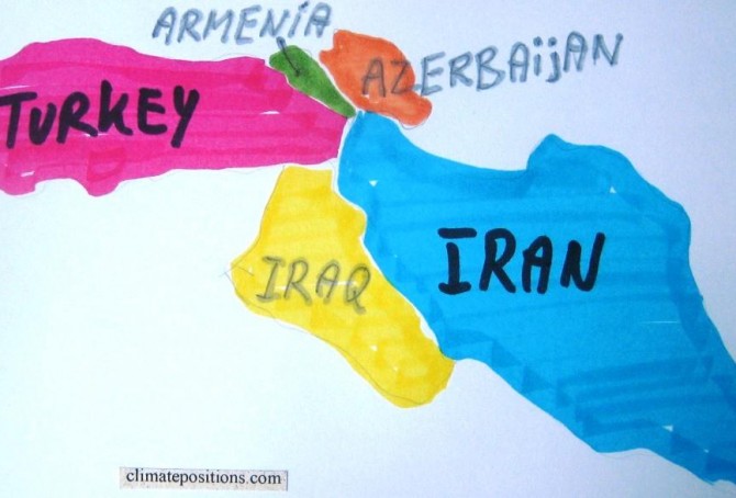 Climate change performance: Iran versus Turkey