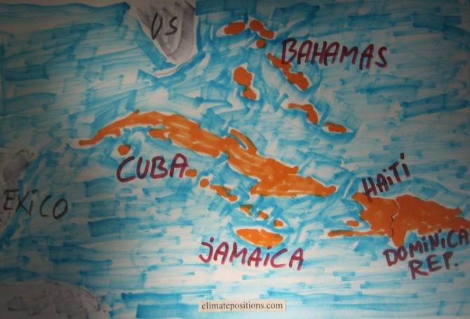 Climate change performance of Jamaica, Cuba, Haiti, the Dominican Republic and the Bahamas