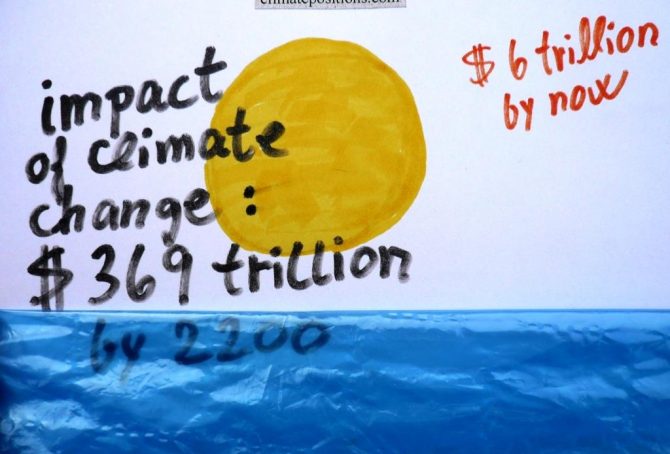 Predicted impact of climate change: $369 trillion by 2200 (study)